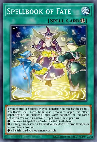 Spellbook of Fate — Carta Yu-Gi-Oh!