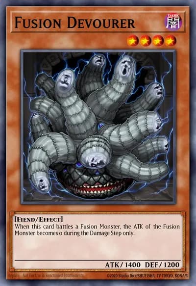 Devorador de Fusão — Carta Yu-Gi-Oh!