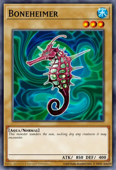 Boneheimer — Carta Yu-Gi-Oh!