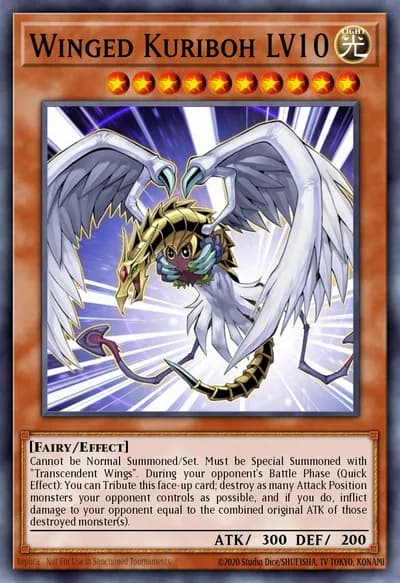 Winged Kuriboh LV10 — Carta Yu-Gi-Oh!