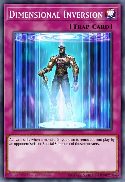 Inversão Dimensional — Carta Yu-Gi-Oh!