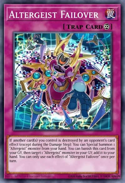 Altergeist Failover — Carta Yu-Gi-Oh!