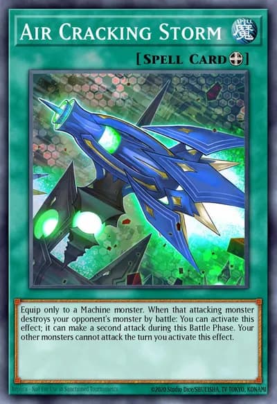 Tempestade de Rachadura Aérea — Carta Yu-Gi-Oh!
