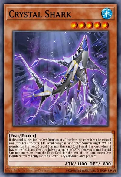 Crystal Shark — Carta Yu-Gi-Oh!