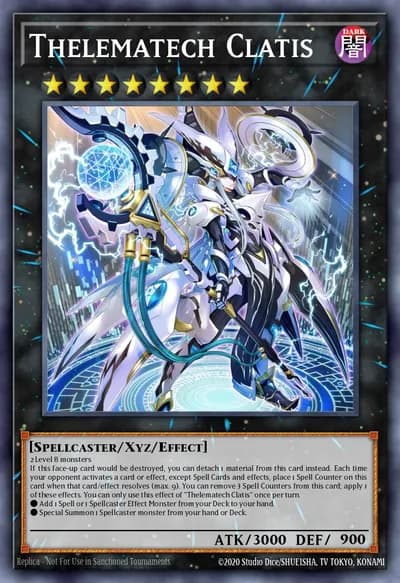 Thelematech Clatis — Carta Yu-Gi-Oh!