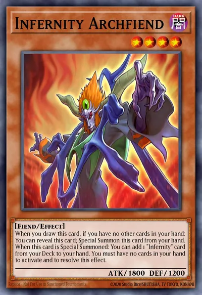 Infernity Archfiend — Carta Yu-Gi-Oh!