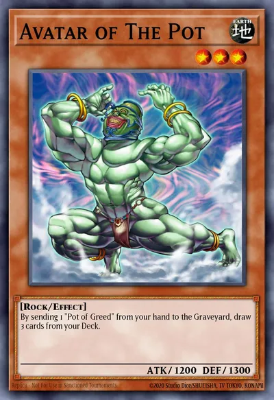 Avatar do Pote — Carta Yu-Gi-Oh!