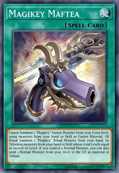 Magikey Maftea — Carta Yu-Gi-Oh!