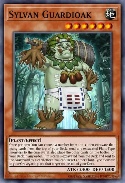 Sylvan Guardioak — Carta Yu-Gi-Oh!