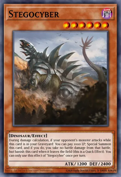 Stegocyber — Carta Yu-Gi-Oh!
