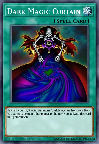 Cortina da Magia Negra — Carta Yu-Gi-Oh!