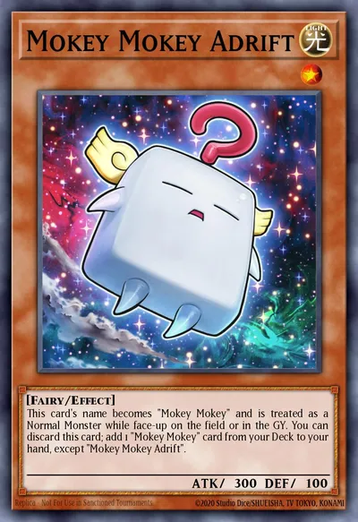 Mokey Mokey à Deriva — Carta Yu-Gi-Oh!