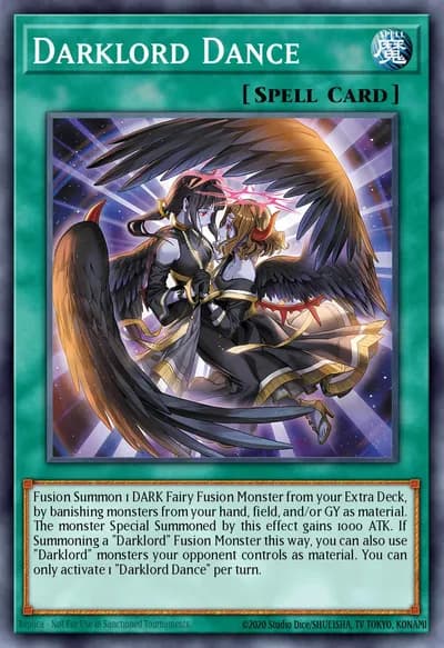 Darklord Dance — Carta Yu-Gi-Oh!